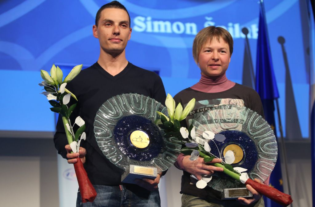 Špilak in Žakljeva slovenska kolesarja leta