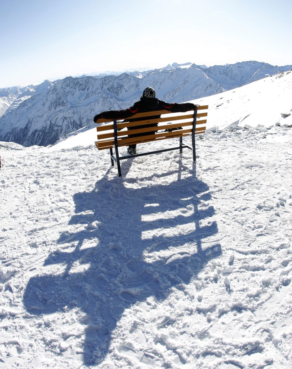 Vroča točka v Alpah, v dobri ali slabi zimi