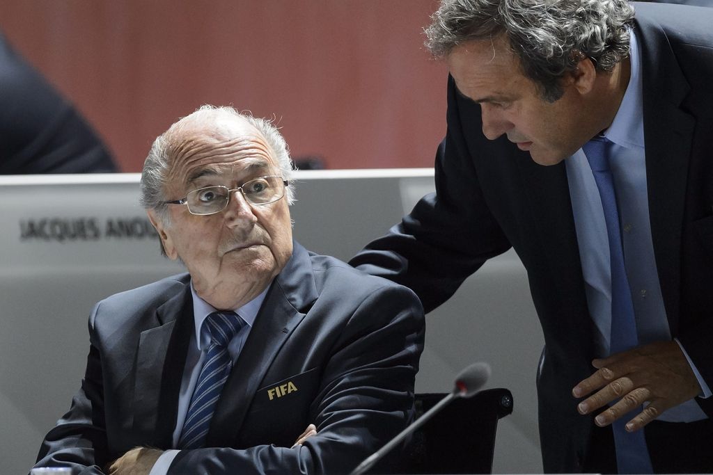 Blatterja in Platinija ujeli s pomočjo računalniškega programa