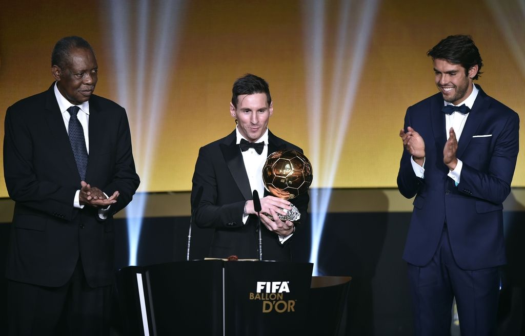 Zlata žoga petič Lionelu Messiju (VIDEO)