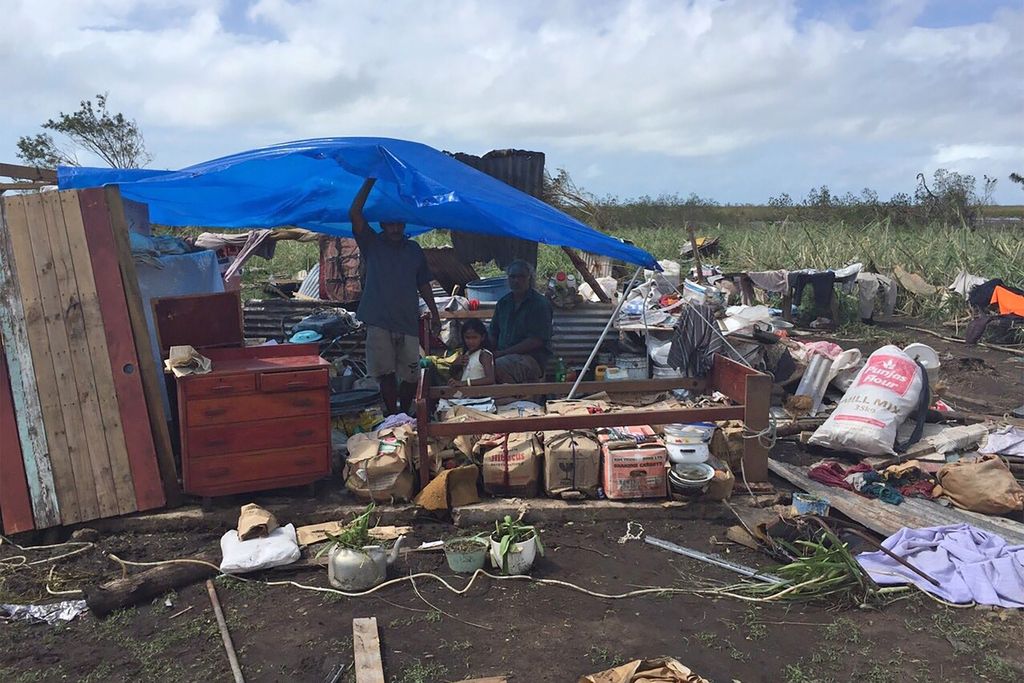 Ciklon Winston na Fidžiju za seboj pustil številne žrtve in opustošenje