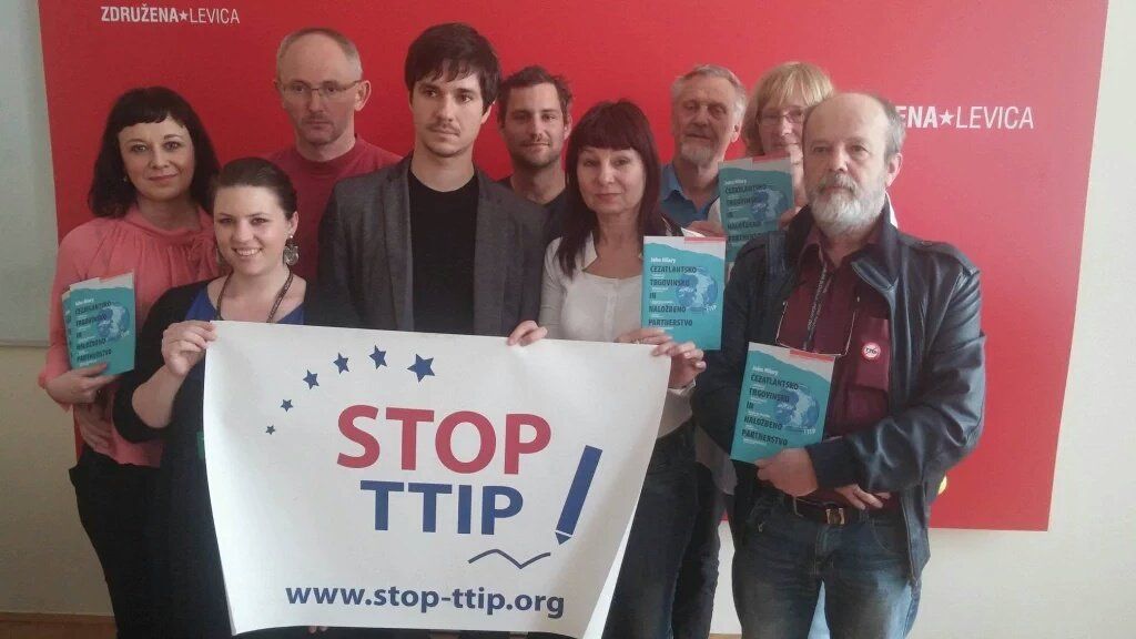 ZL za posvetovalni referendum pred ratifikacijo TTIP