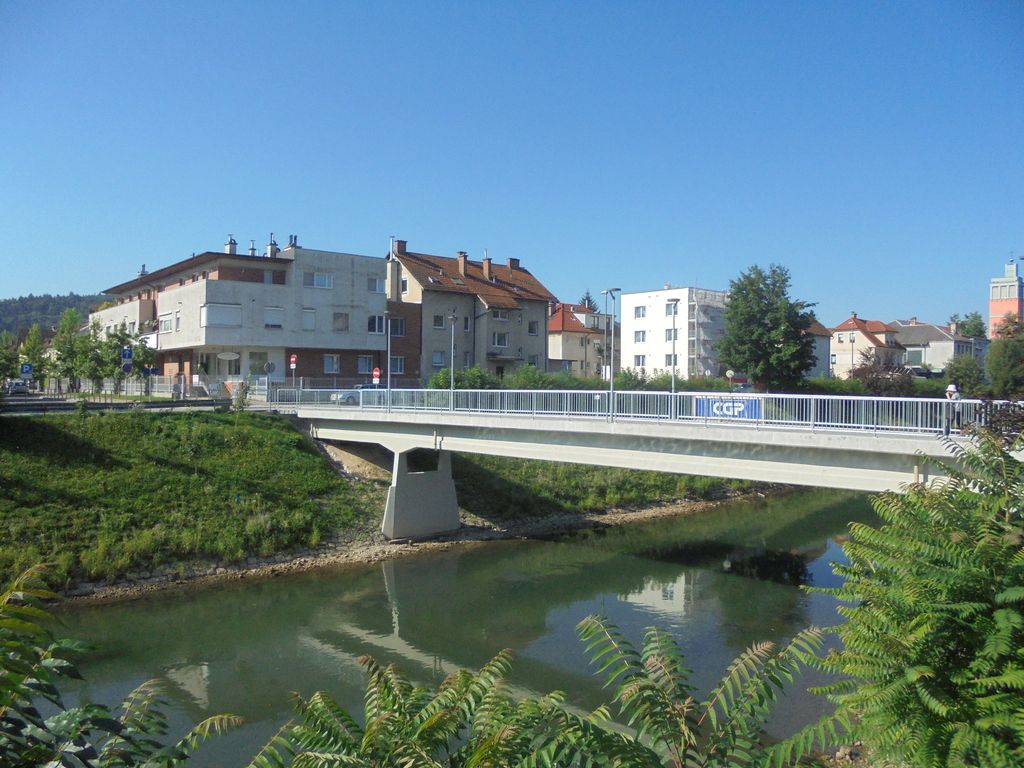 Prenovljen moščanski most čez Ljubljanico