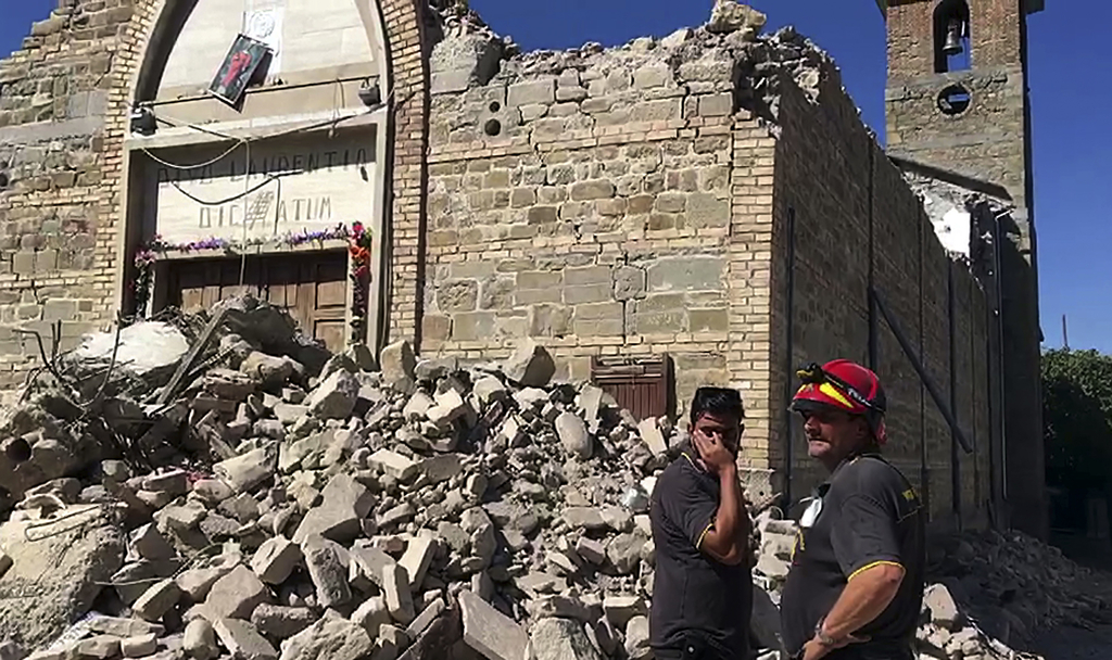 Il terremoto in Italia ha distrutto o danneggiato 293 monumenti culturali