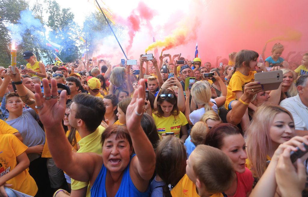 Haloze slavile svojega junaka Tima (FOTO)