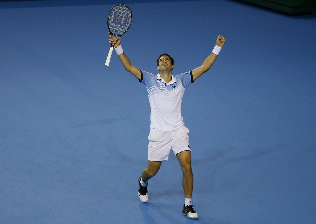 Del Potro in Pella priborila veliko prednost Argentini