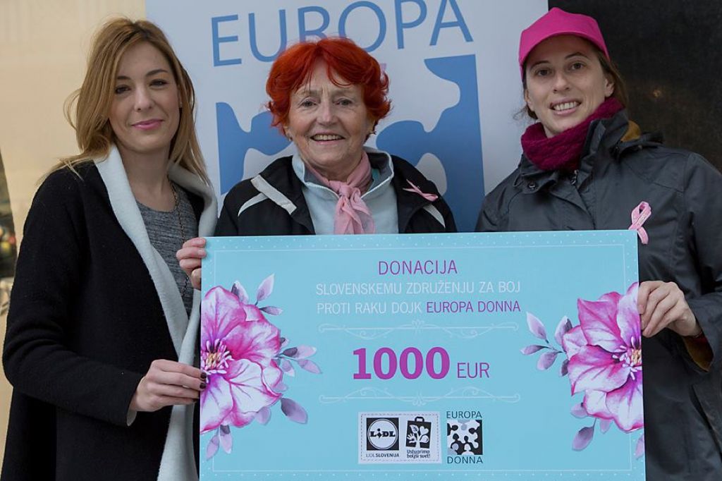 V Lidlu Slovenija so v rožnatem oktobru iskali navdih žensk