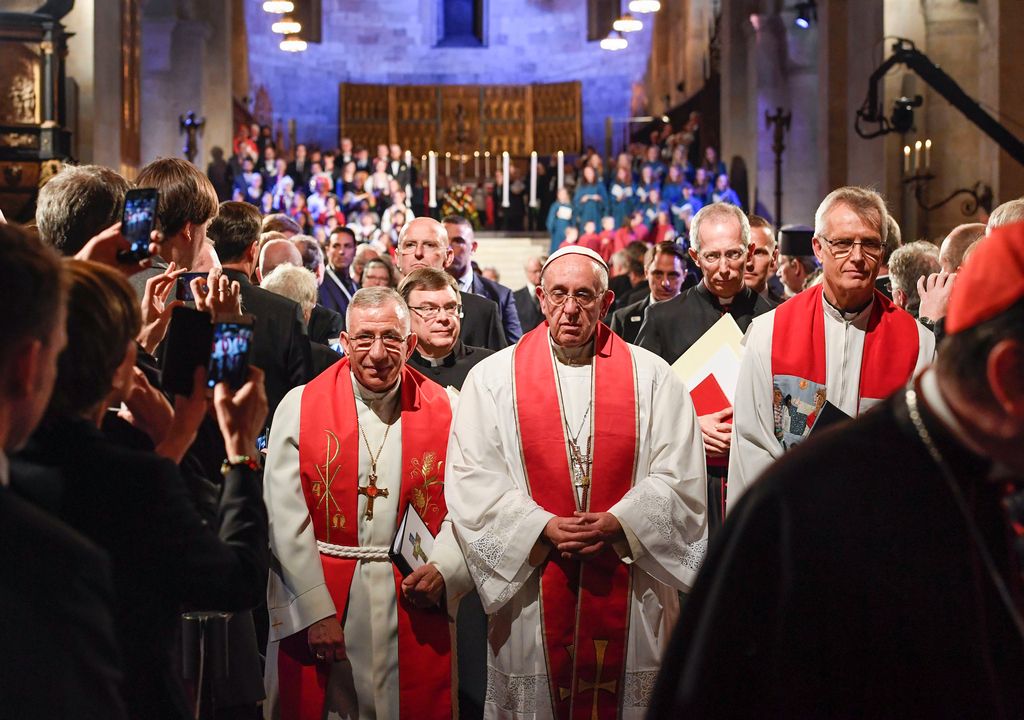 Papež: z luterani smo stopili na pot sprave