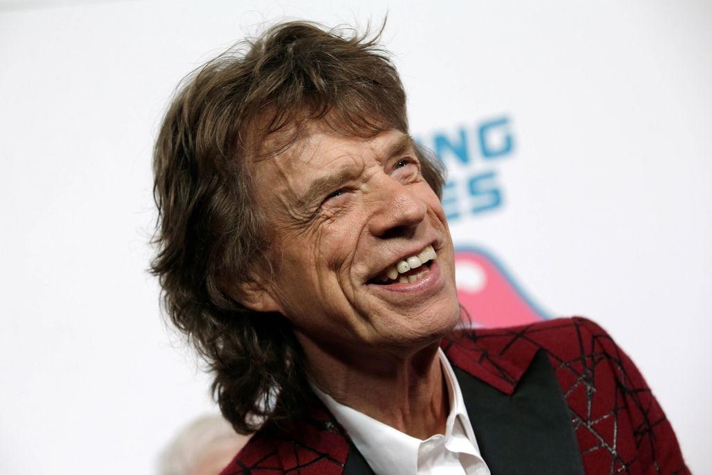 Mick Jagger postal osmič oče