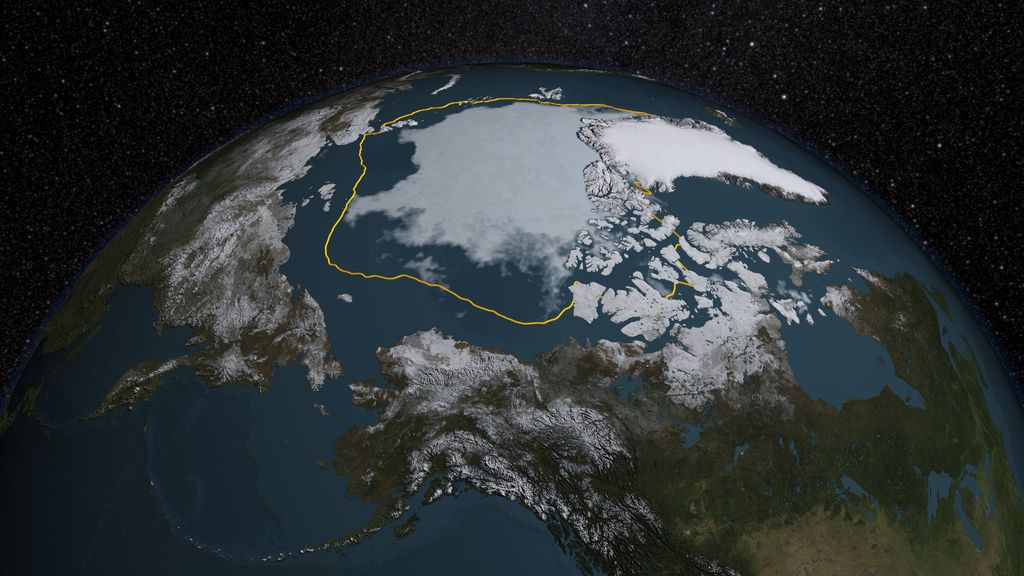 Na Arktiki zabeležili rekordno taljenje ledu