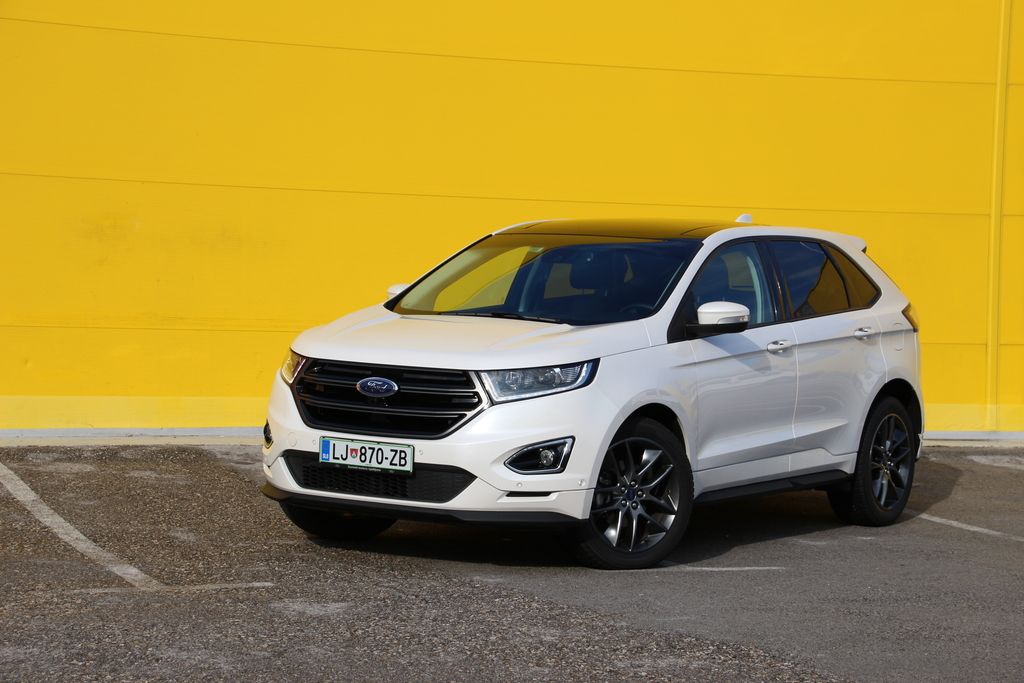 Preizkusili smo: Ford edge sport 210 KM powershift AWD