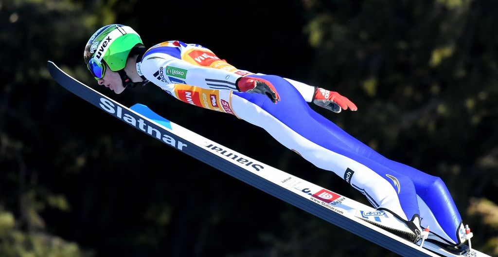 Stoch z zmago v Visli do rumene majice, Domen Prevc peti