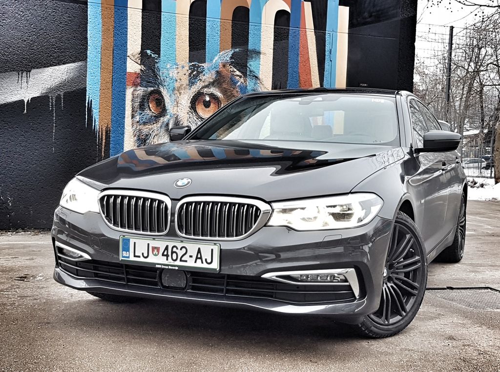 Preizkusili smo: BMW 540i luxury line