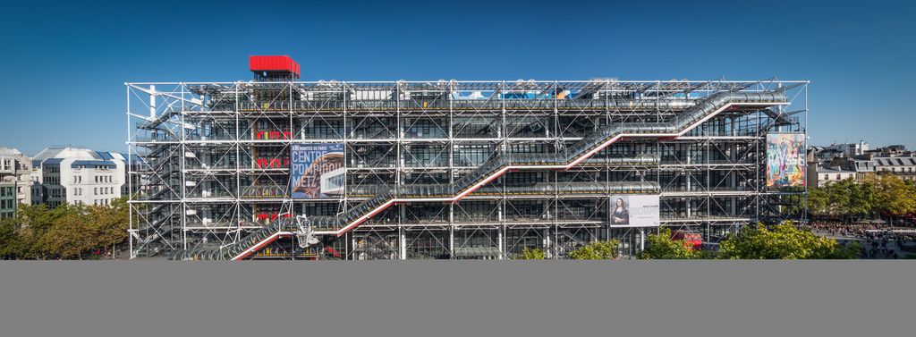 Center Georges Pompidou, norost sredi Pariza