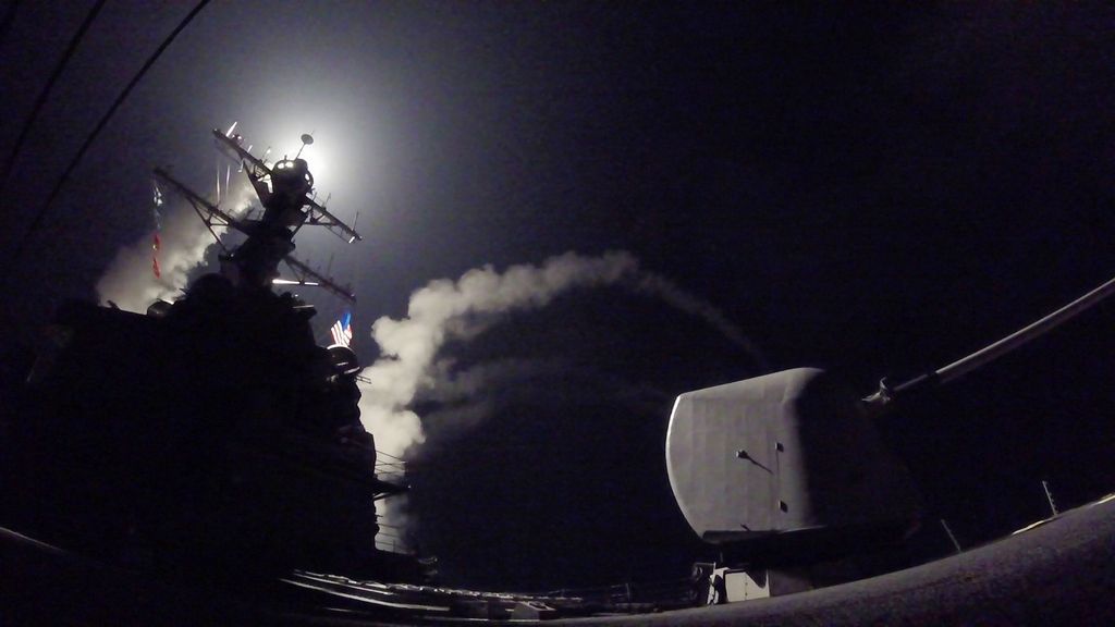 Ameriške rakete poletele nad režimske tarče v Siriji