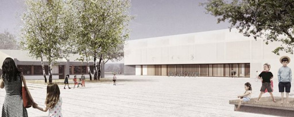 Izbrana podoba nove telovadnice O&Scaron; Vižmarje-Brod