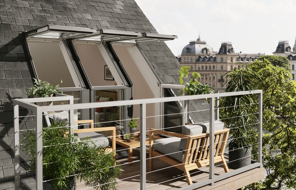 Deloindom: Strešna okna - izbiro prilagodimo višini vgradnje in pohištvu
