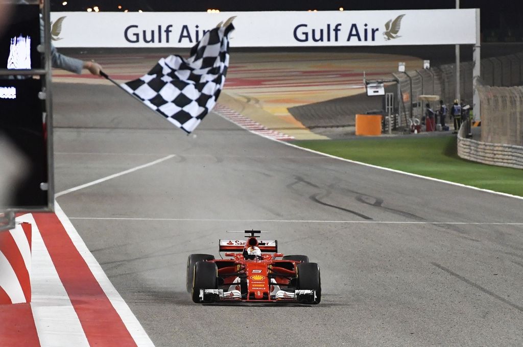 Sebastian Vettel najhitrejši v Bahrajnu
