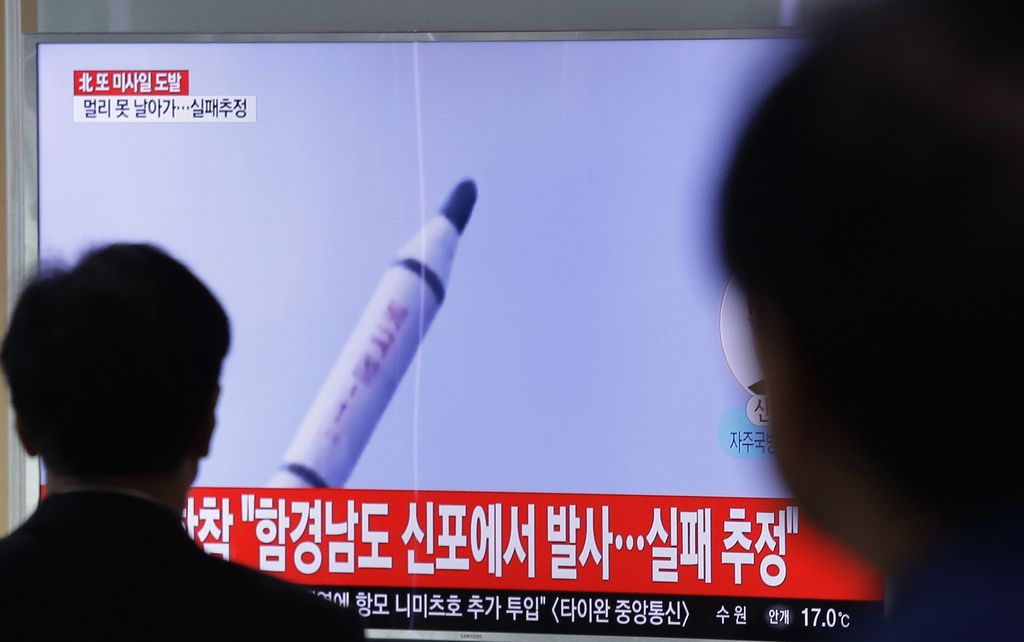Severnokorejska raketa je poletela - in padla