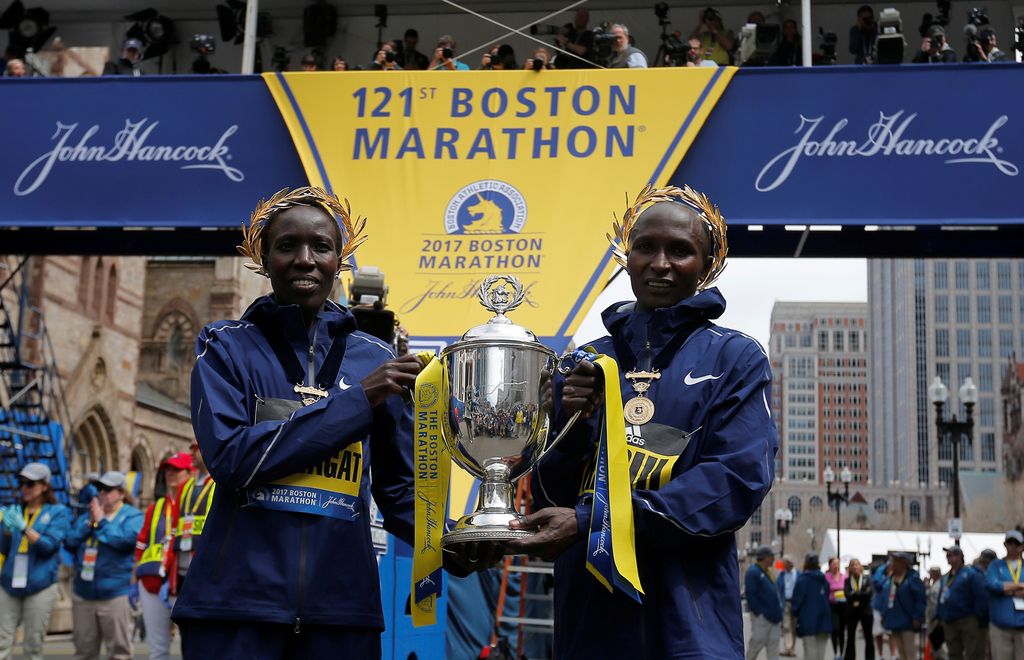 Popolna kenijska prevlada na 121. izdaji bostonskega maratona