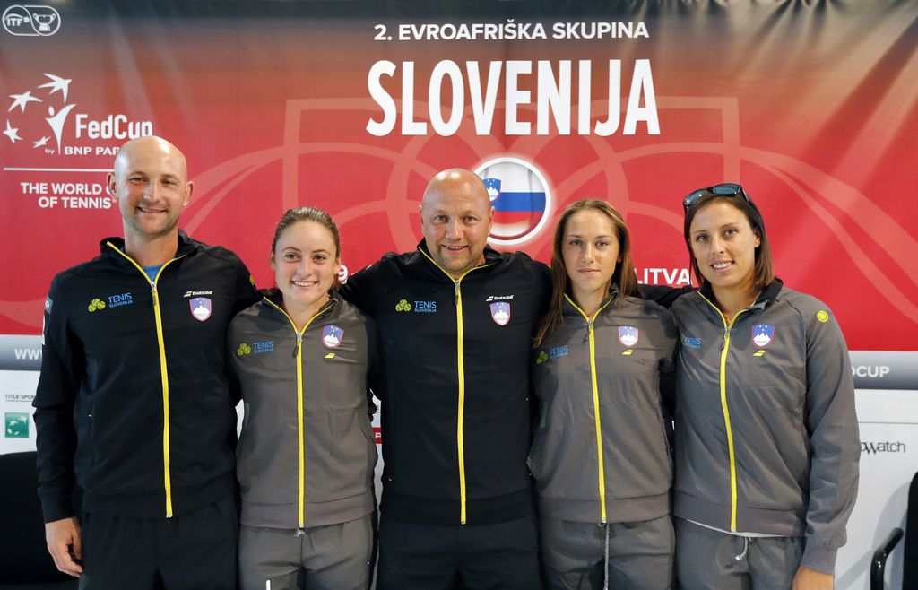Slovenske tenisačice spet med elito