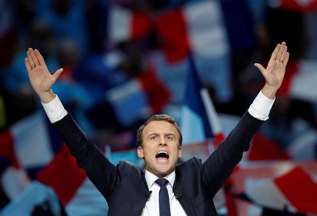 Macron kot mladi up Evrope