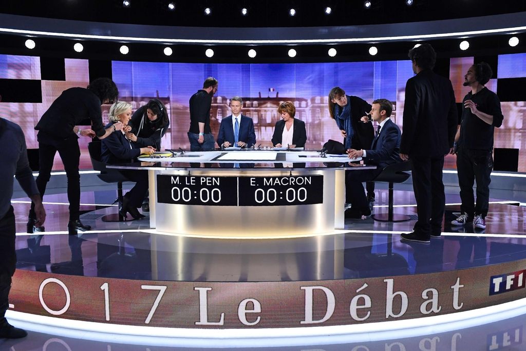Po televizijski debati Le Penove in Macrona: Nizkotni in sramotni nič