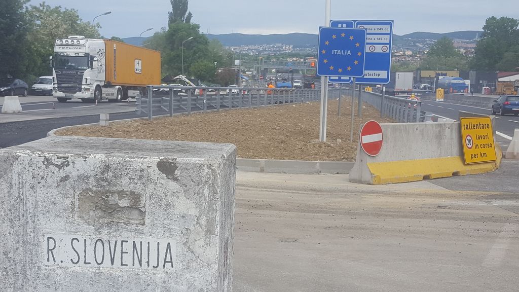 Italijanski nadzor meje ne povzroča zastojev