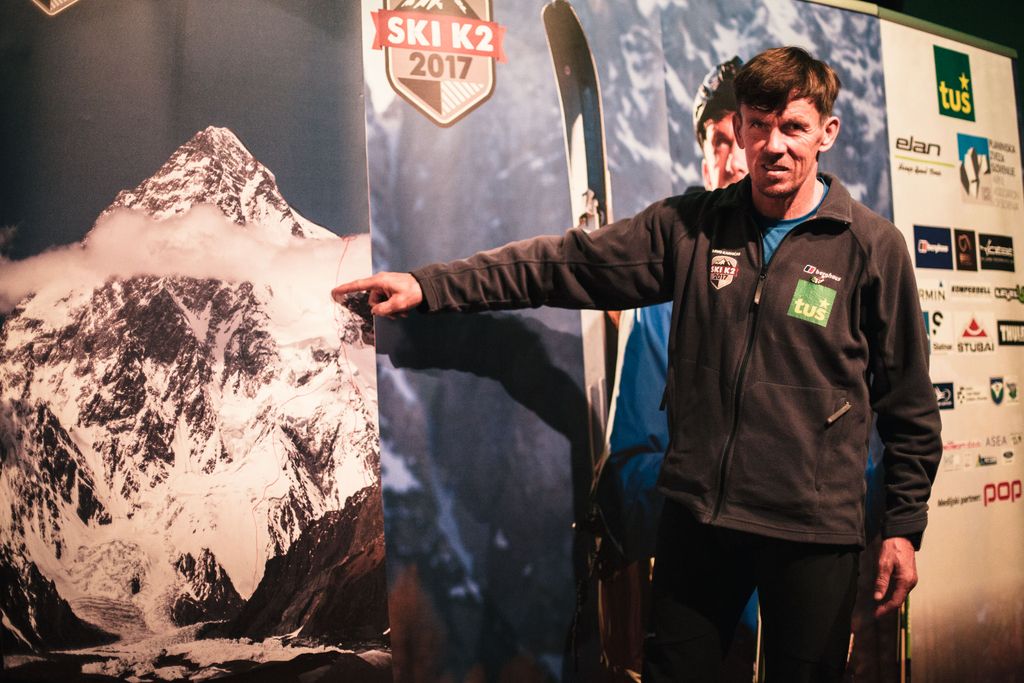 Davo Karničar namerava prvi presmučati sloviti K2