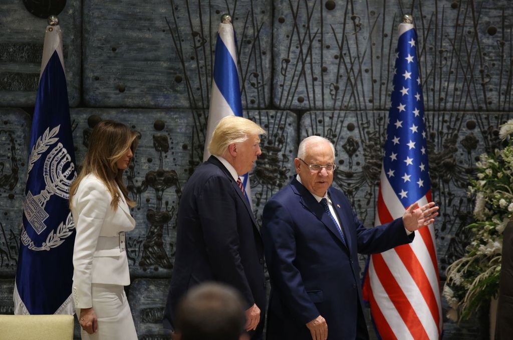 Trump v Izraelu v iskanju odgovorov na bližnjevzhodno zagonetko