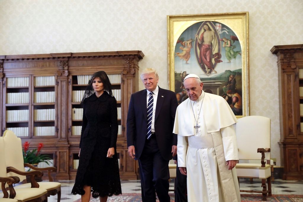 Trump po srečanju s papežem: Ne bom pozabil, kar ste rekli