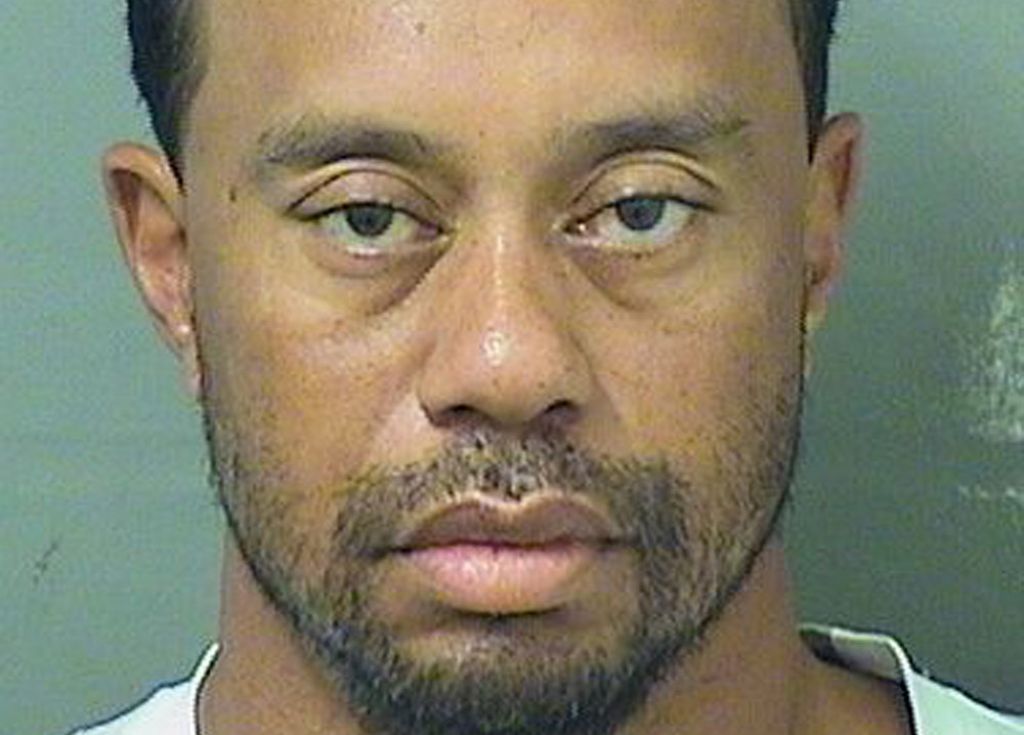 Tiger Woods aretiran zaradi vožnje pod vplivom alkohola