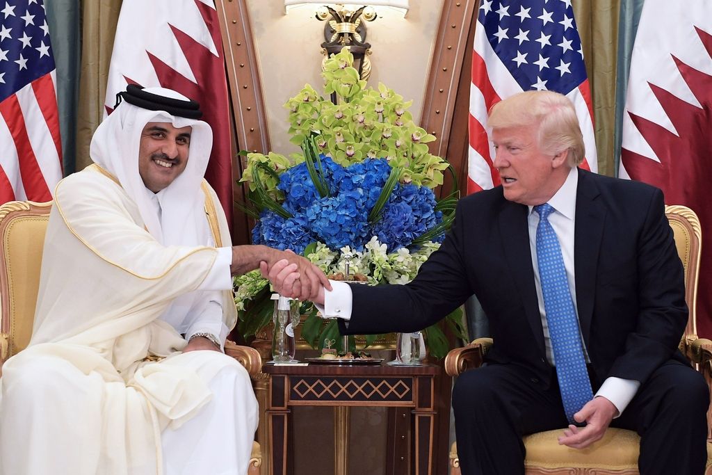 Trumpovo veselje zaradi katarske krize