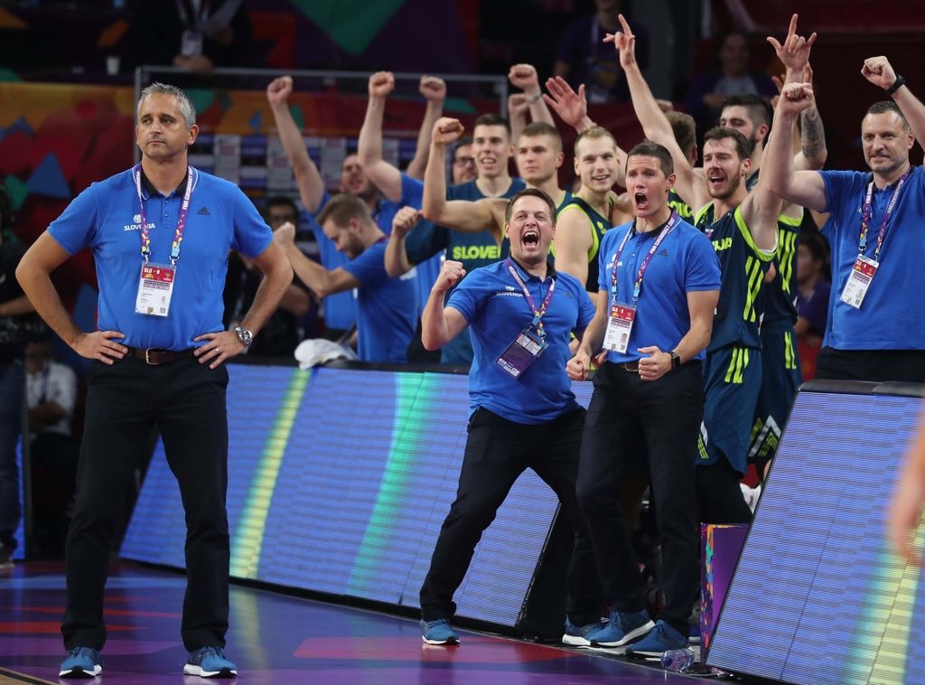 Slavje Dončića in dru&scaron;čine v slačilnici