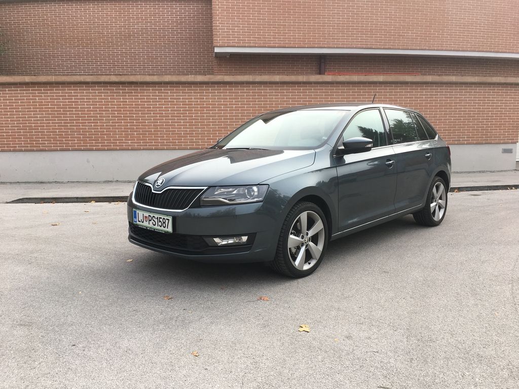Preizkusili smo: &Scaron;koda rapid spaceback family 1.0 TSI