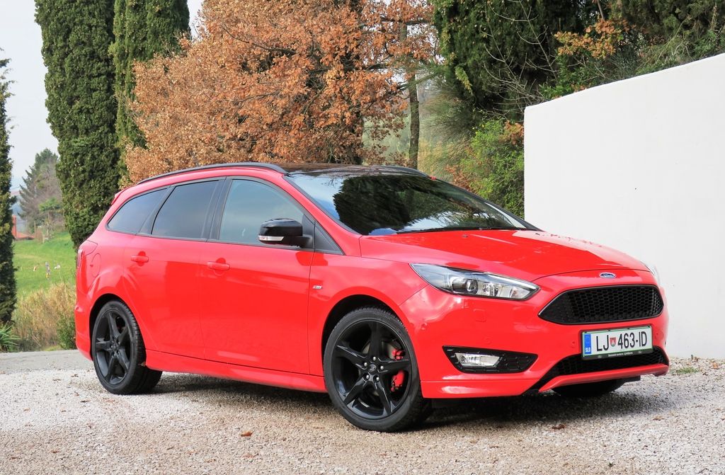 Preizkusili smo: Ford focus karavan 1.0 ecoboost 92 kW aut. ST-line R&amp;B