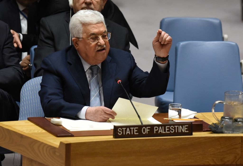 Abas v Varnostnem svetu ZN pozval k priznanju Palestine