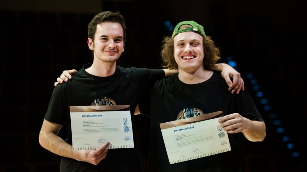 Slovenski duo Dendrocopos zmagal na mednarodnem tekmovanju v Luksemburgu