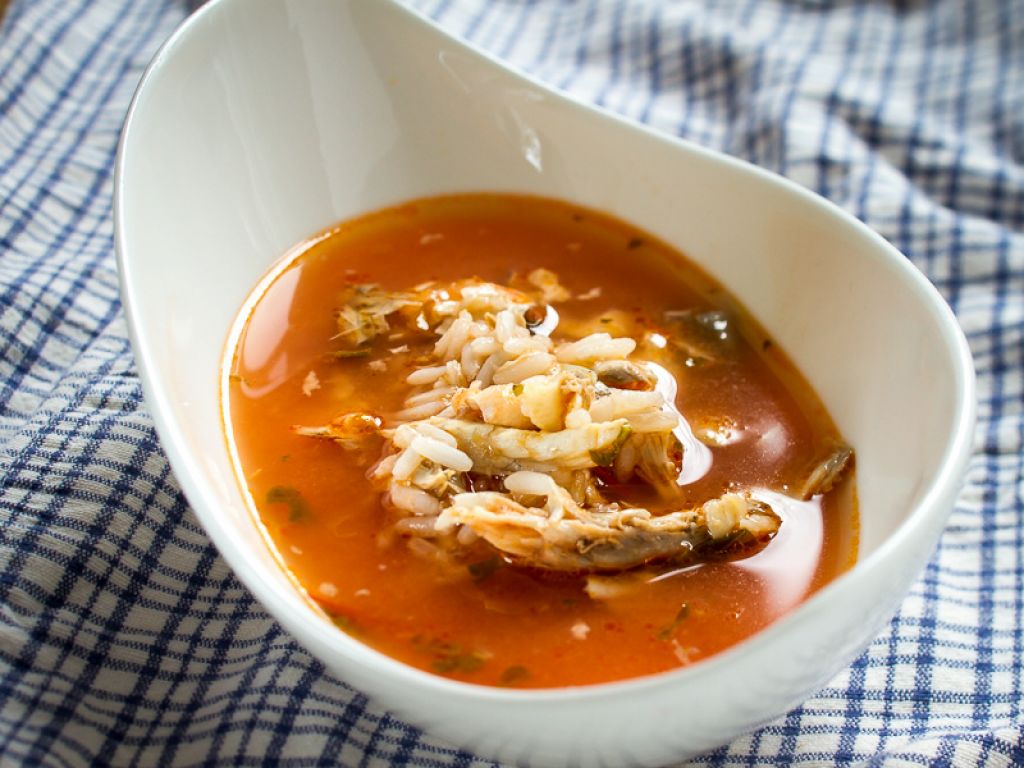 Petkov namig za kosilo: Ribja juha z rižem