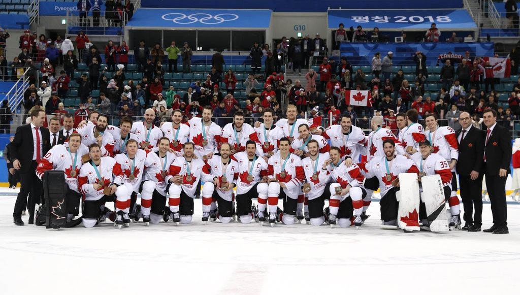 Kanadčanom bron na olimpijskem hokejskem turnirju