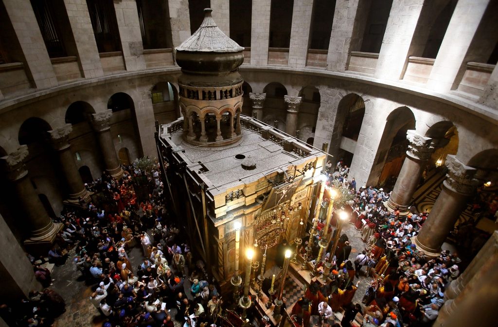 Bazilika Božjega groba v Jeruzalemu zaprta
