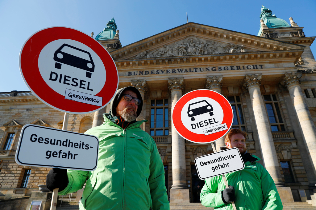 Deutschland drohen Teilverbote für Dieselfahrzeuge