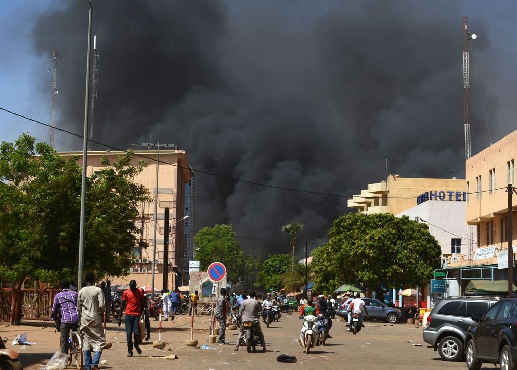 Streljanje in eksplozija v Burkini Faso