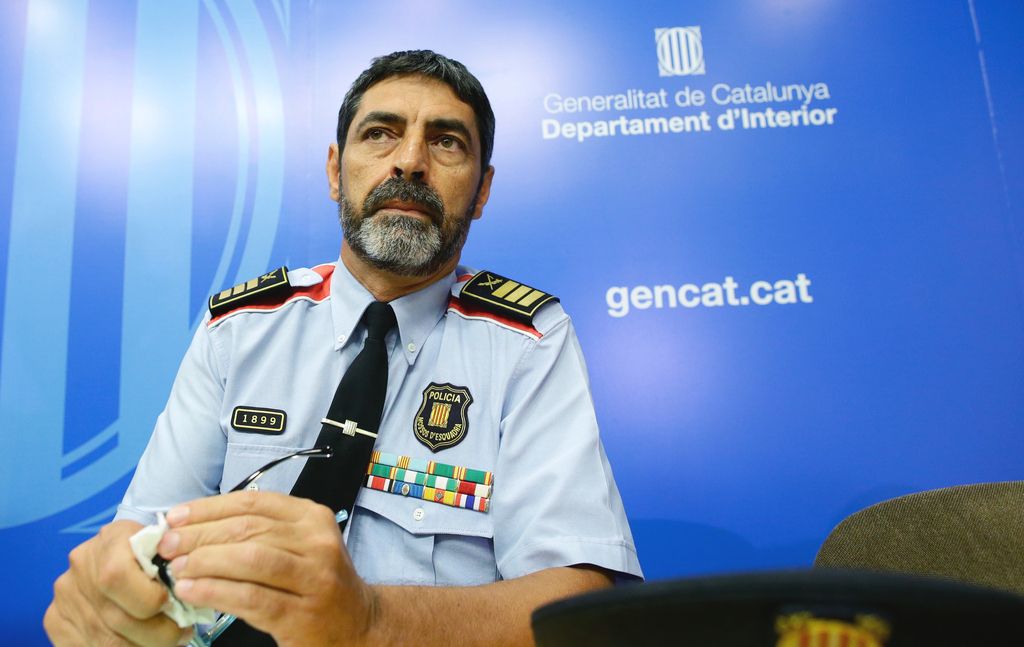 Nekdanji vodja katalonske policije obtožen upora