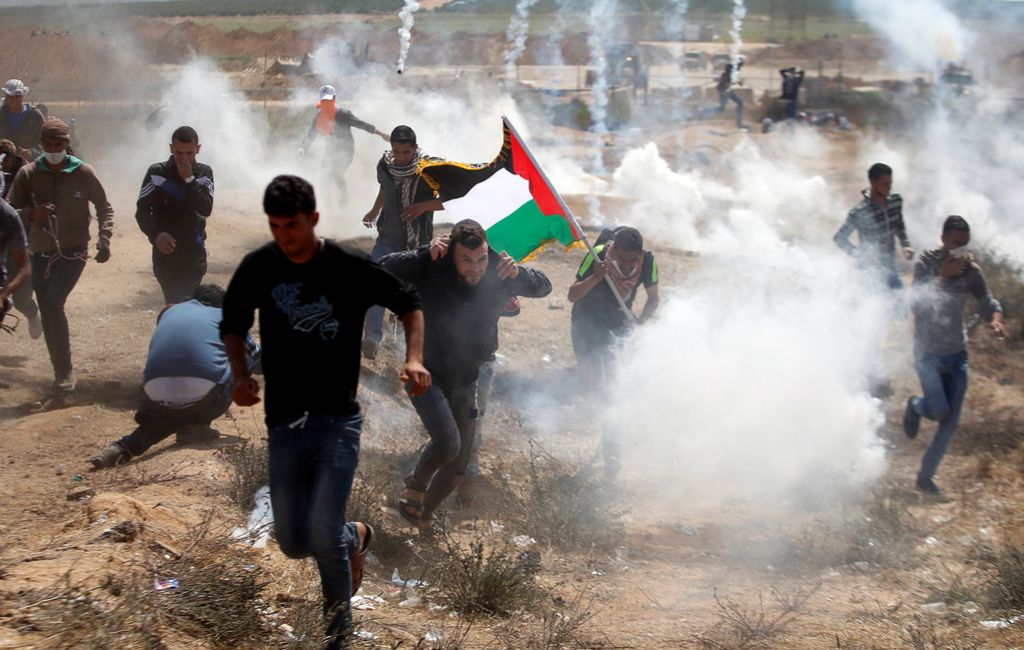 Gaza: Med protesti je znova izbruhnilo nasilje