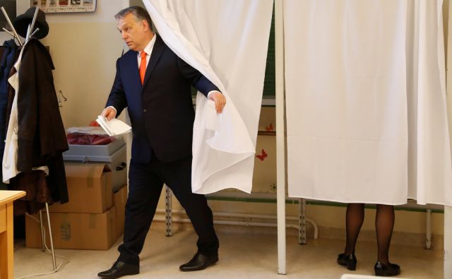 HUNGARY-ELECTION/ORBAN-VOTING