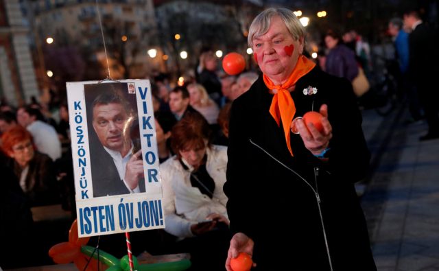 HUNGARY-ELECTION/SUPPORTERS-ORBAN