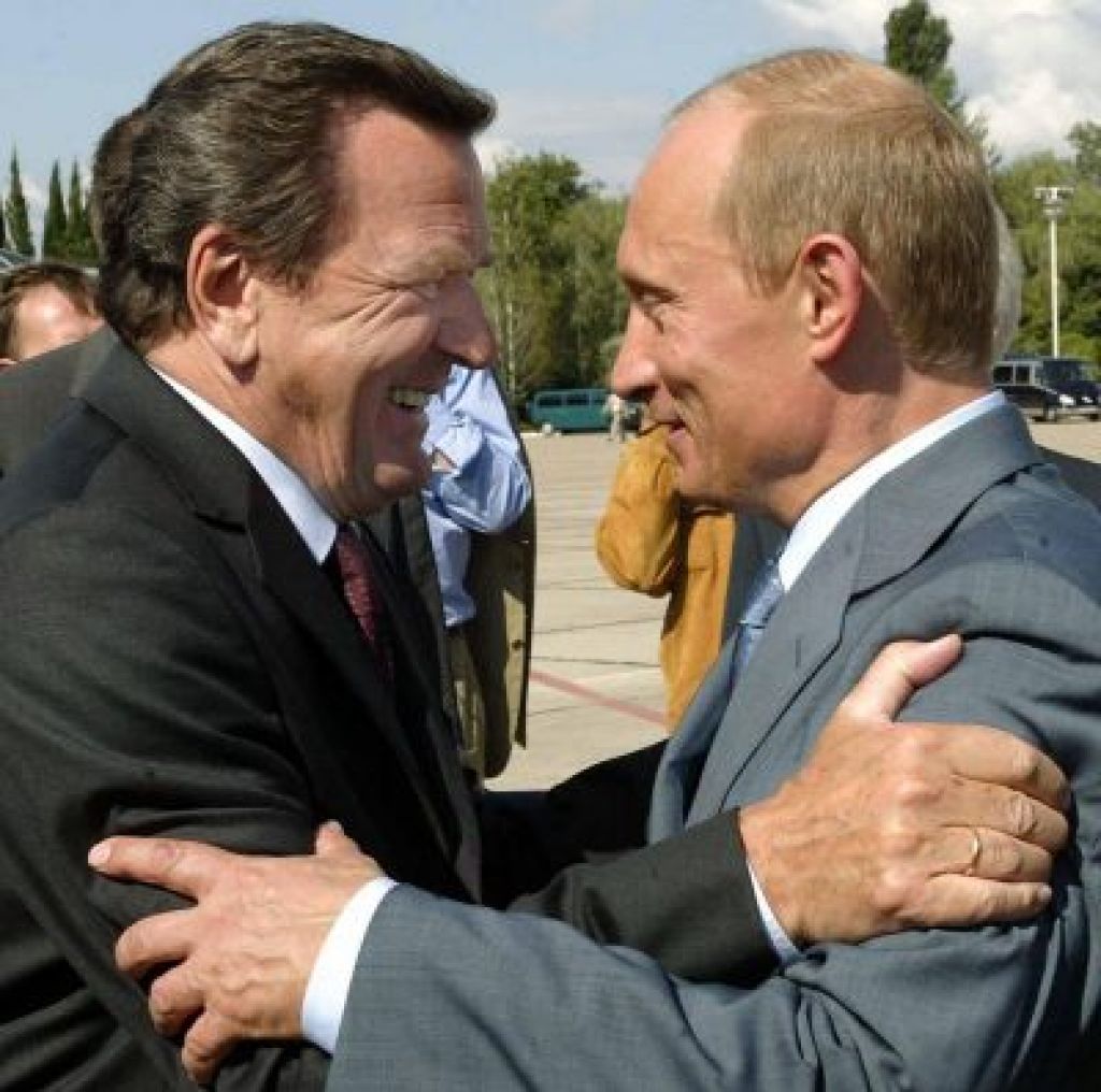 Putin pri Schröderju