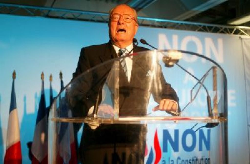 V predsedniško tekmo še Jean-Marie Le Pen