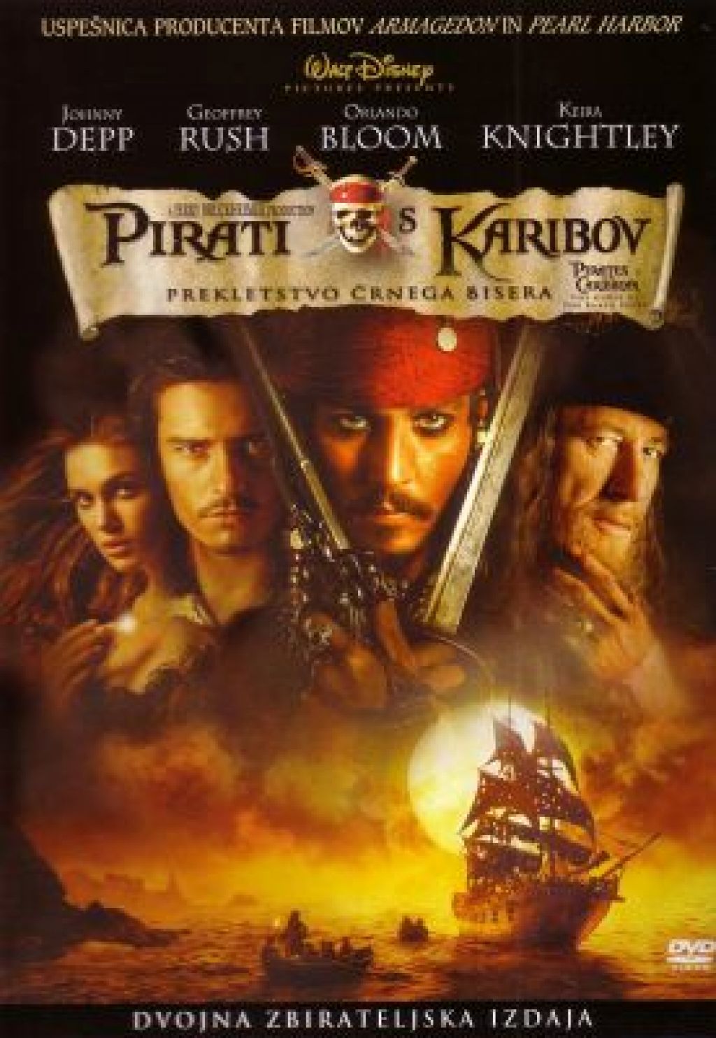 Johnny Depp v stranski vlogi Piratov s Karibov?